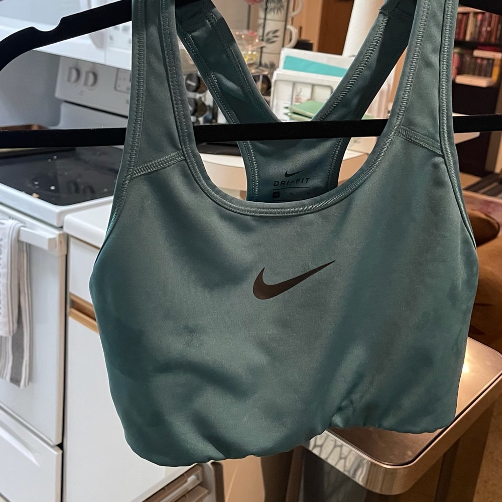 Nike Sports Bra - Size Medium & teal